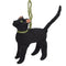 Black Cat Hand Knit Christmas Ornament Arcadia Home